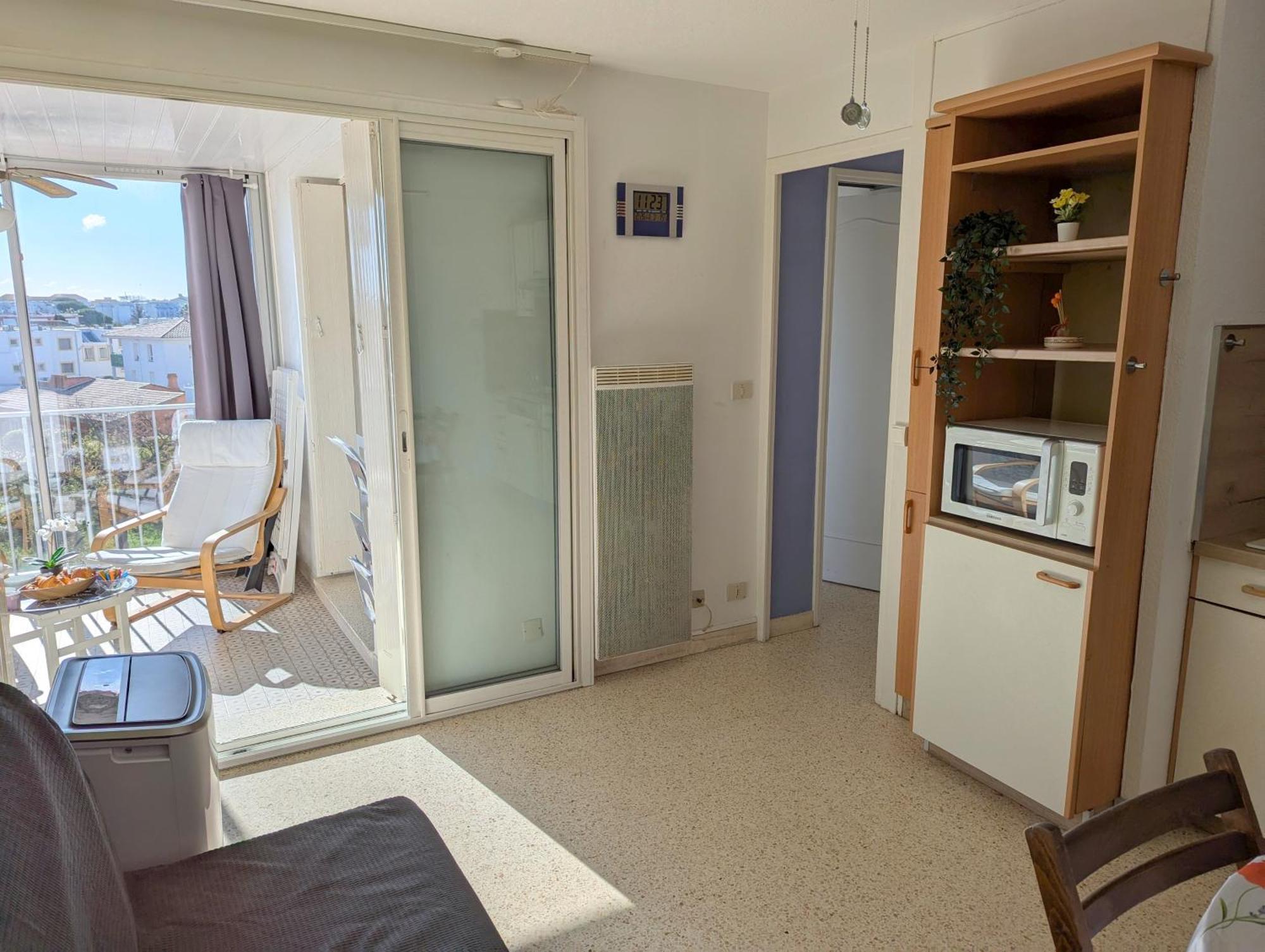 Sol-Y-Days Drakkar, Appartement Familial 2 Chambres Avec Parking, Proche Centre-Ville Et A 300M De La Plage Le Grau-du-Roi Luaran gambar